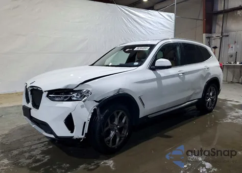2024 BMW X3 xDrive30I z USA, uszkodzony, nr VIN WBX57DP00RN304530